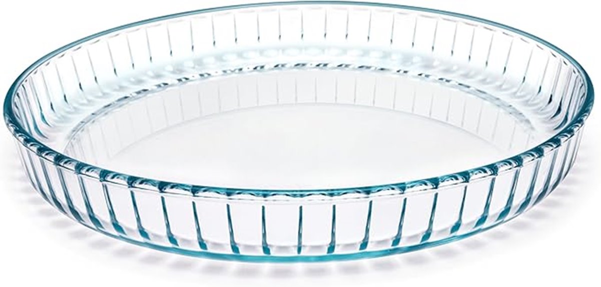 10 5 inch glass pie dish