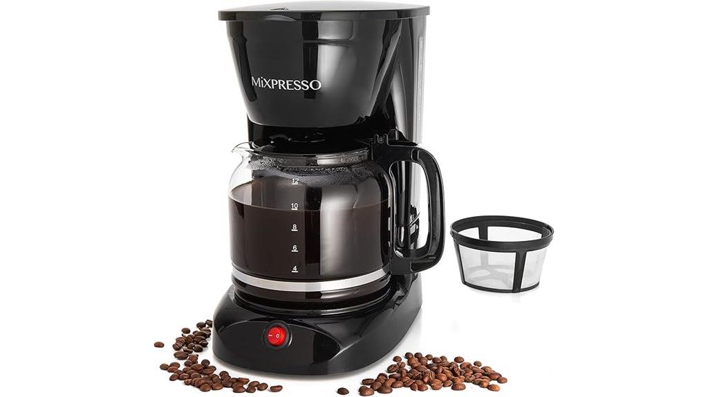 12 cup auto off coffee maker