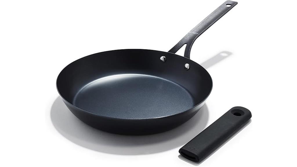12 inch carbon steel frying pan
