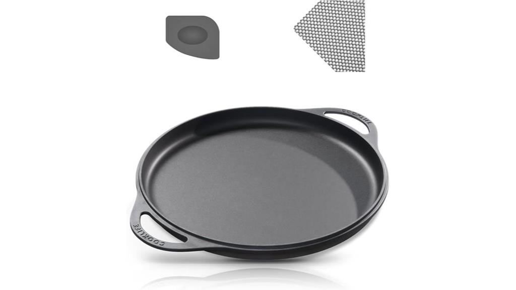 12 inch cast iron griddle