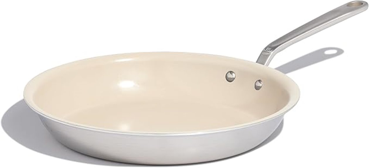 12 inch ceramic nonstick frying pan