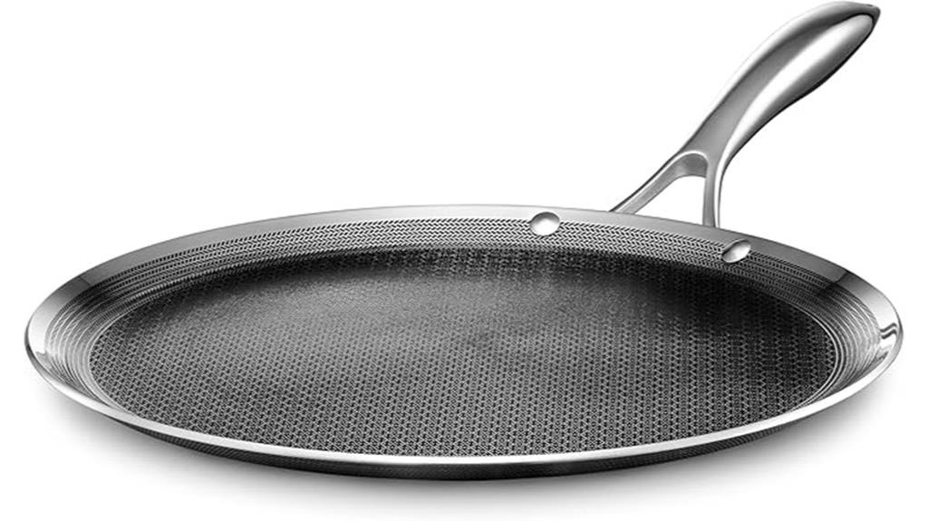 12 inch hybrid griddle pan