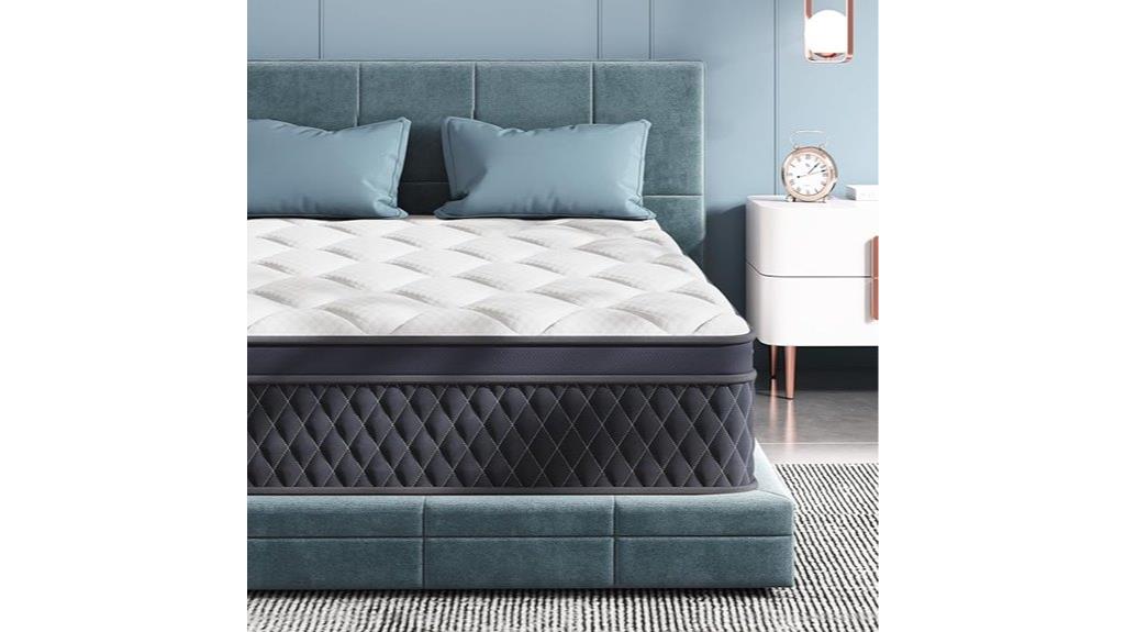 12 inch hybrid memory foam