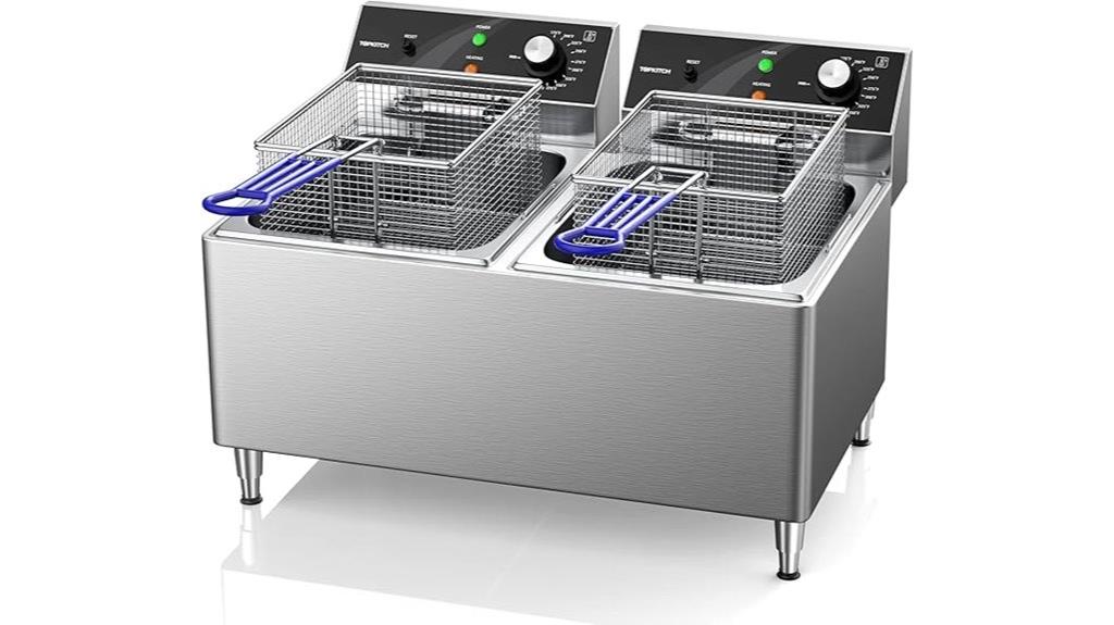 12l electric countertop fryers