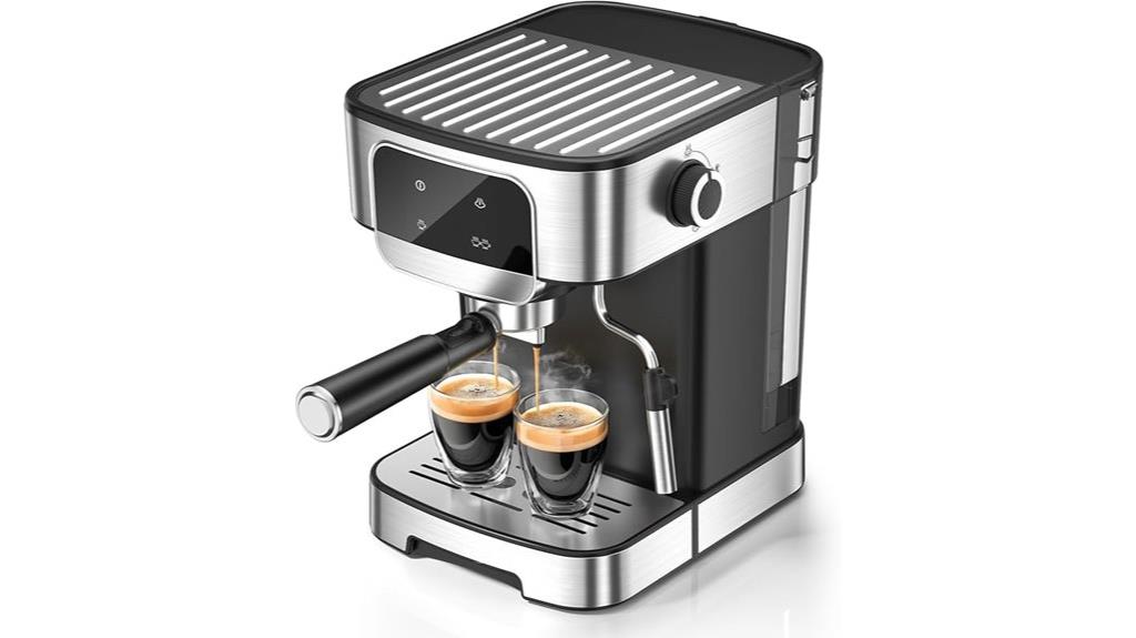 20 bar espresso with frother