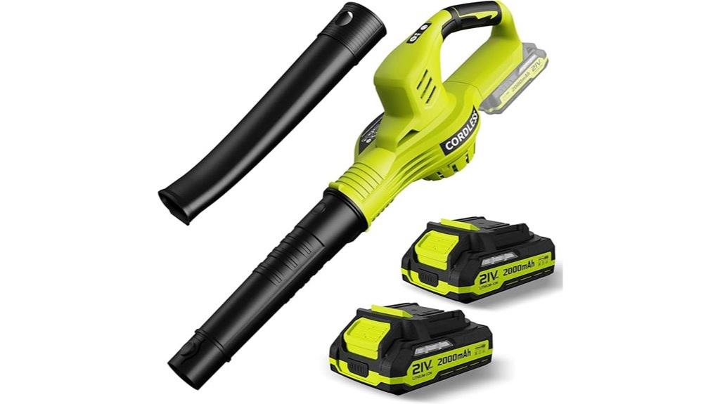 21v cordless blower set
