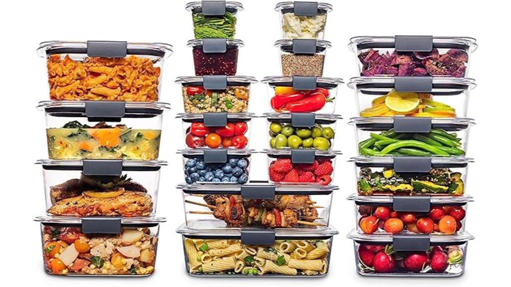 22 piece food storage set