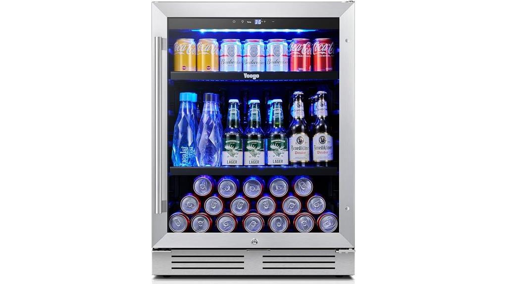 24 inch beverage cooler