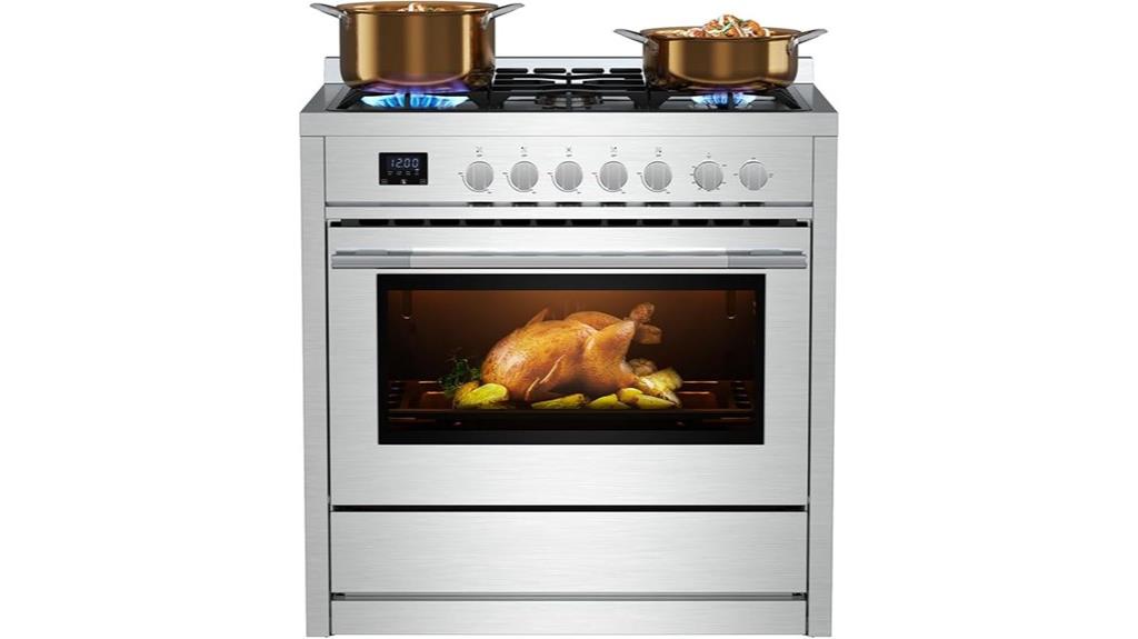 36 inch gas range