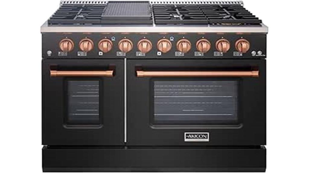 48 inch gas range