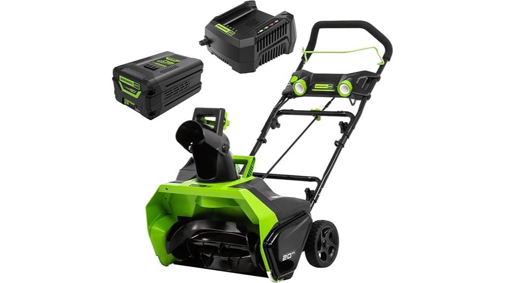 60v brushless snow blower
