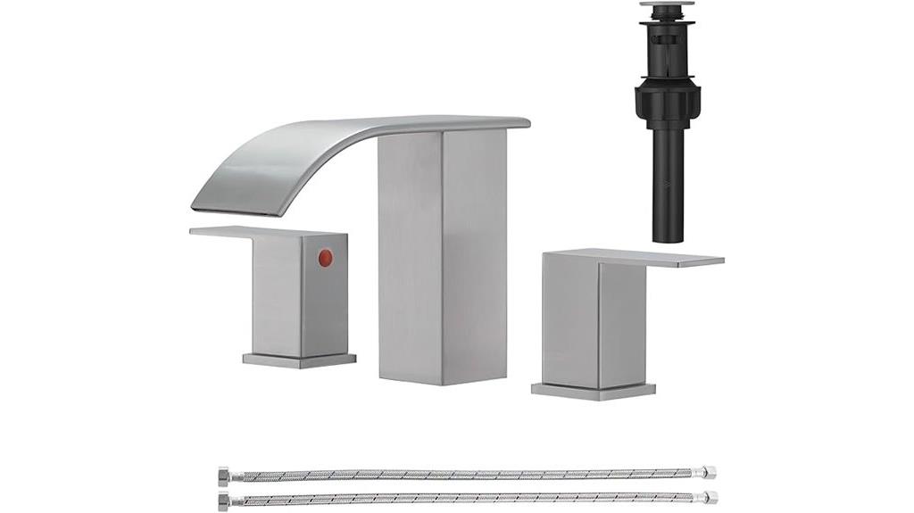 8 inch bathroom faucet set