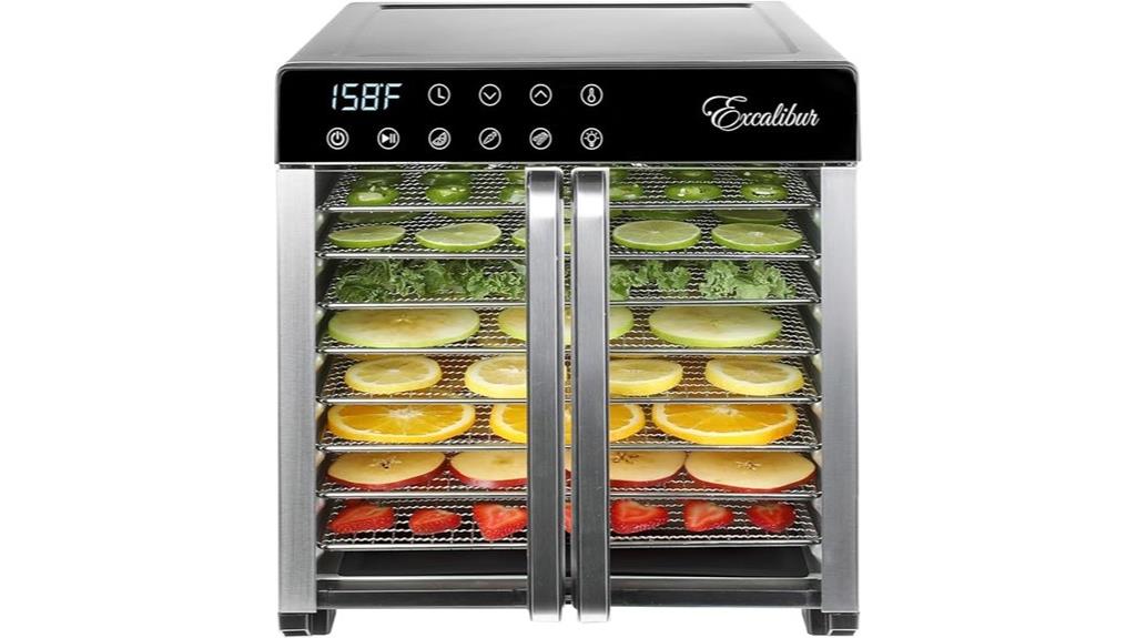8 tray electric dehydrator