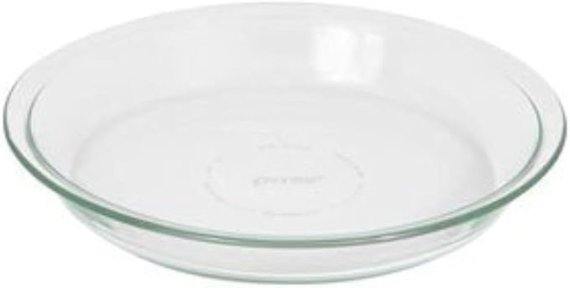 9 inch glass pie dish