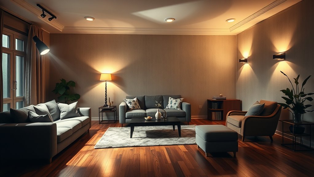 adjust lighting by room