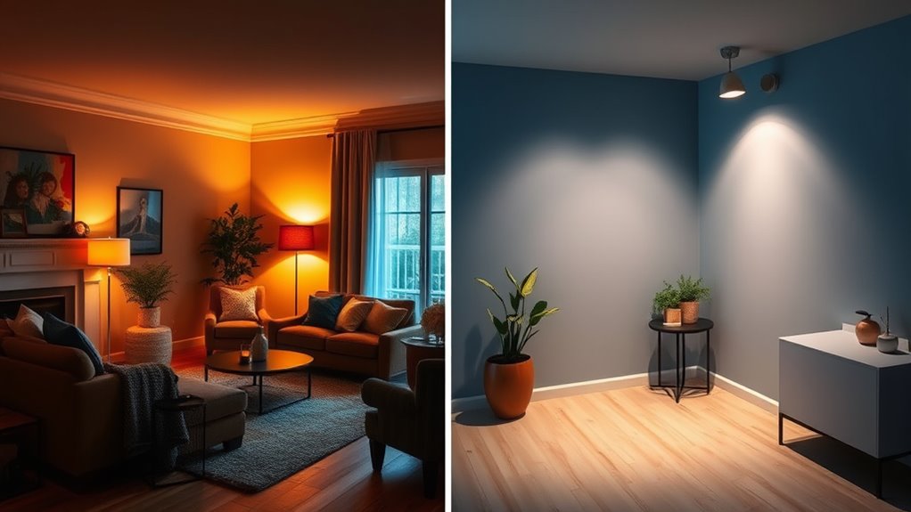 adjust lighting for mood
