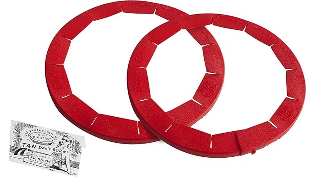 adjustable pie shield set