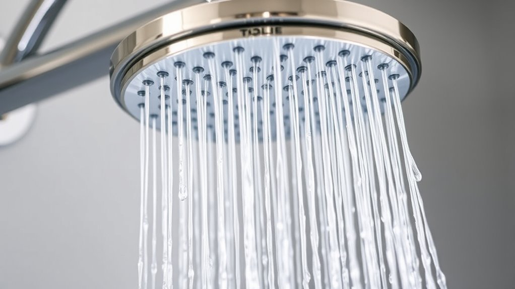 adjustable water efficient shower systems
