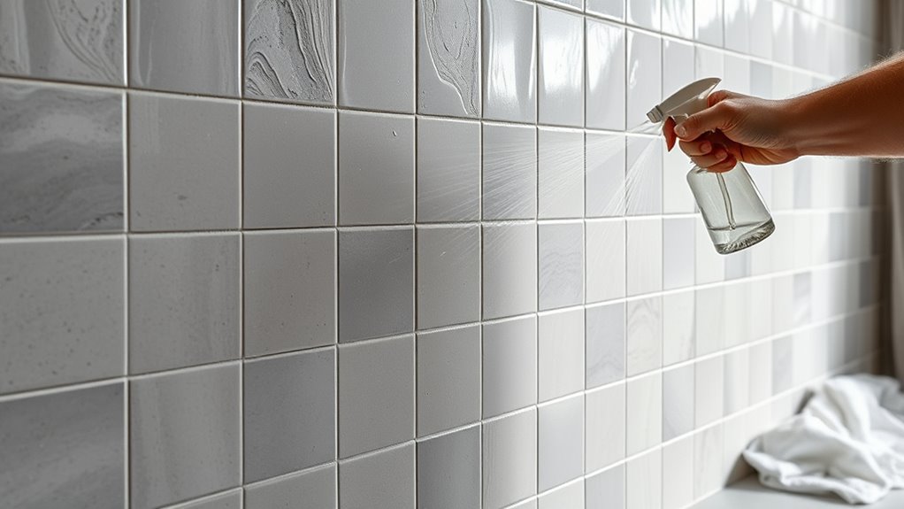 allow grout properly cures