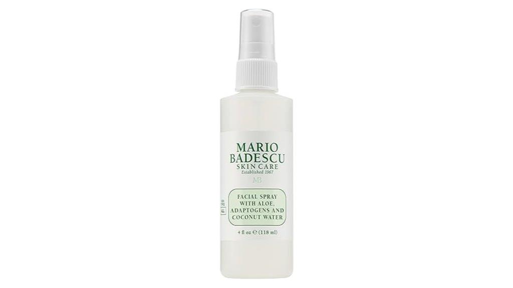 aloe coconut facial spray