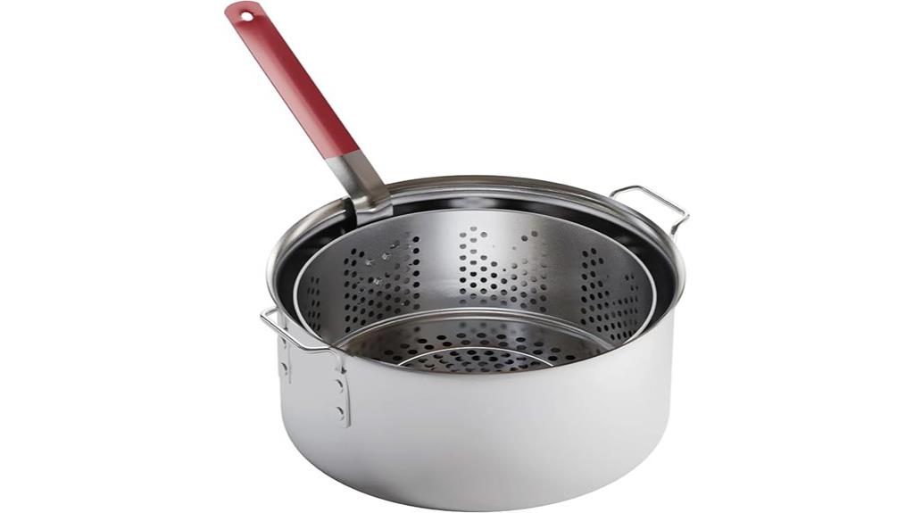 aluminum deep fryer pot