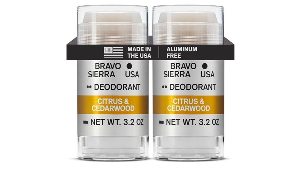 aluminum free men s deodorant pack