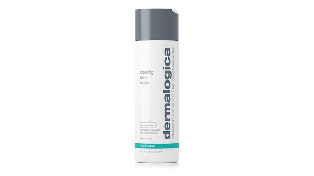 anti aging acne facial wash