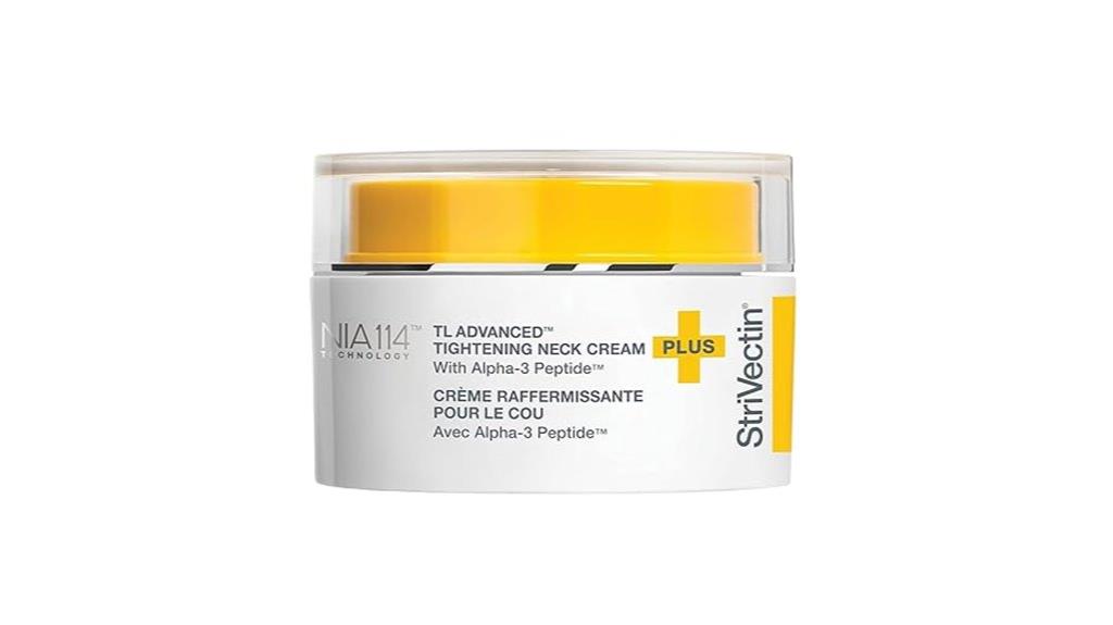anti wrinkle peptide neck cream