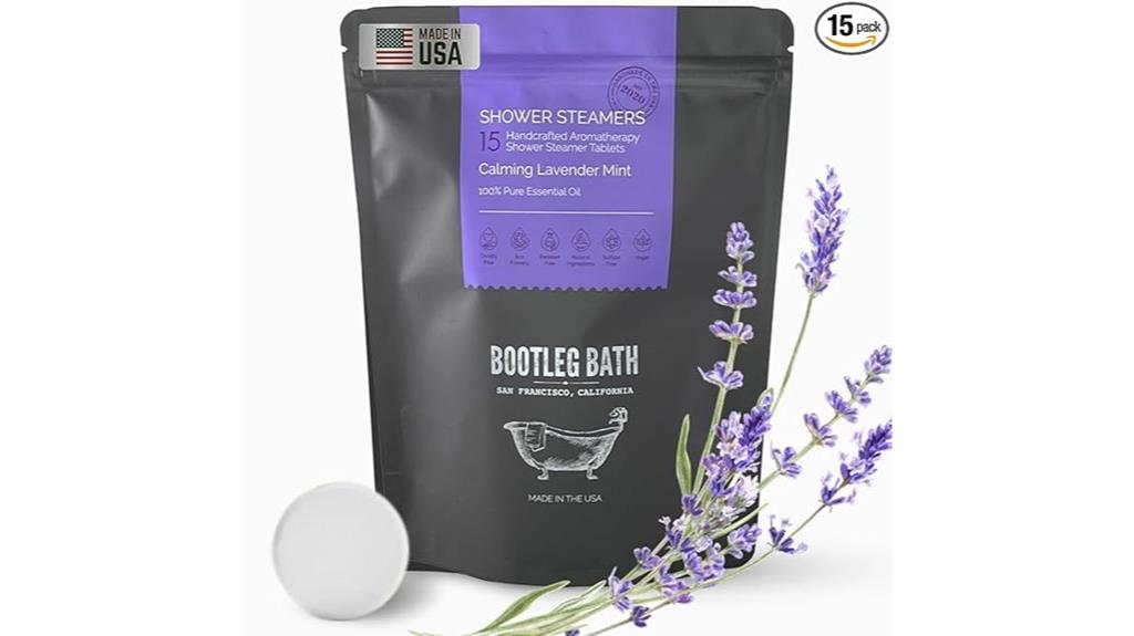 aromatherapy shower steamer pack