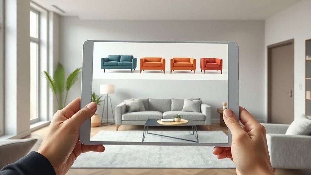 augmented reality room design