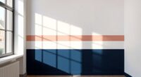 balanced color blocking techniques