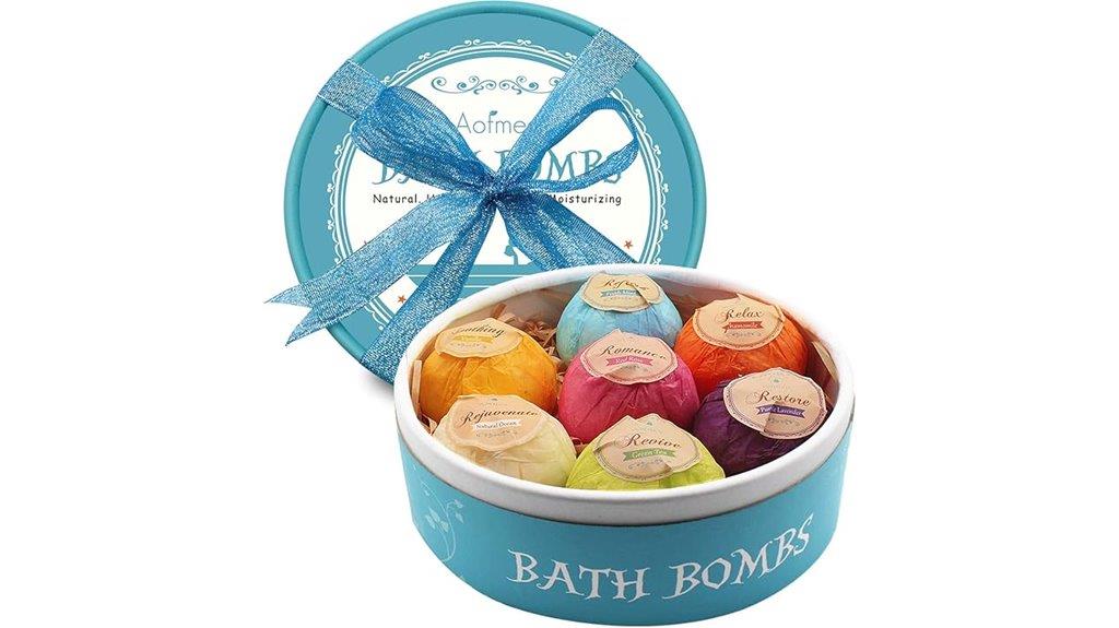 bath bombs gift set