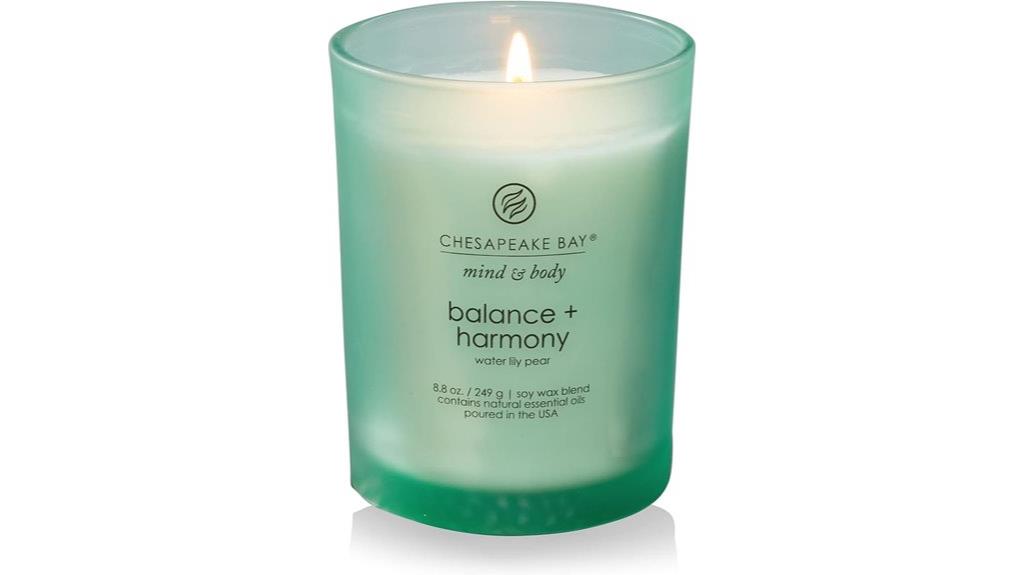 bay inspired scented candle
