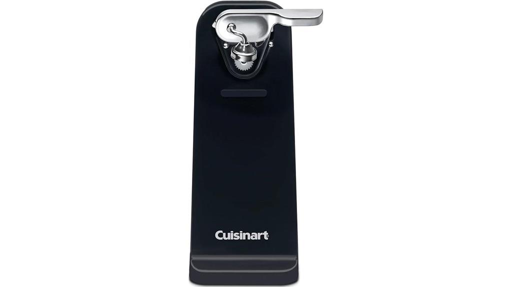 black cuisinart electric can opener