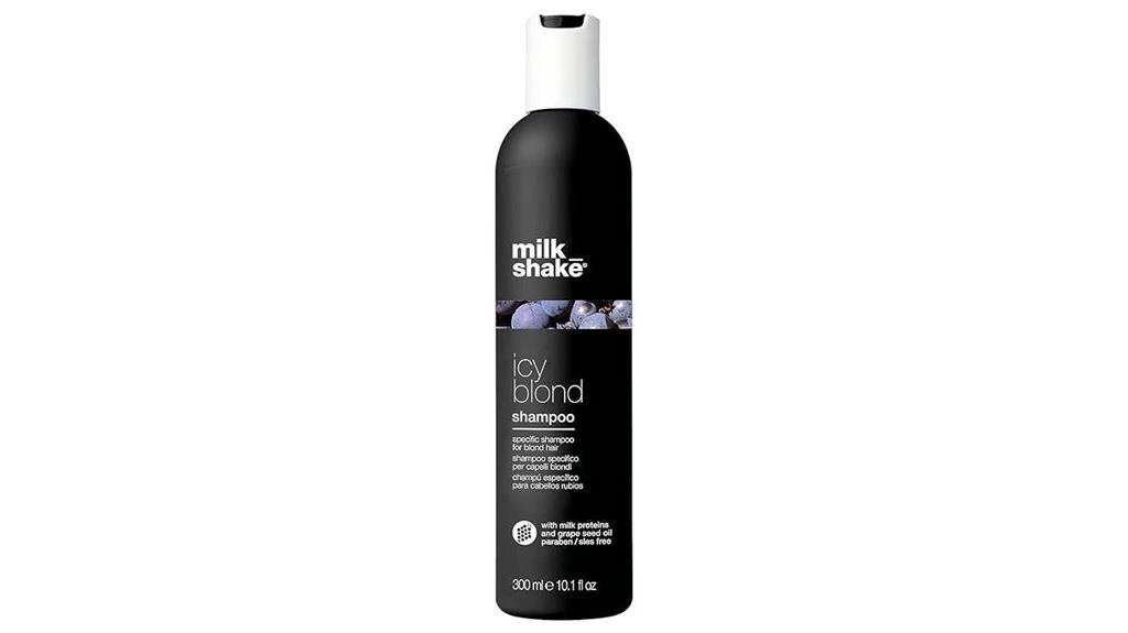 blonde hair milkshake shampoo
