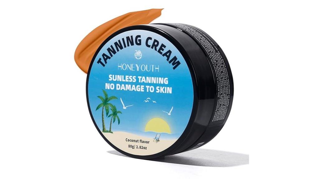 body and face tanning