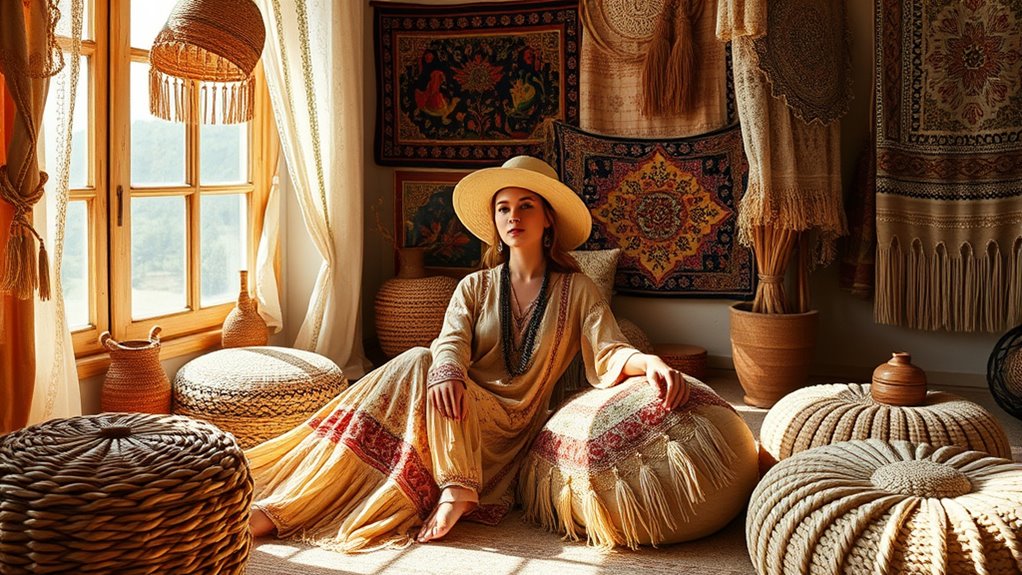 boho style layering tips