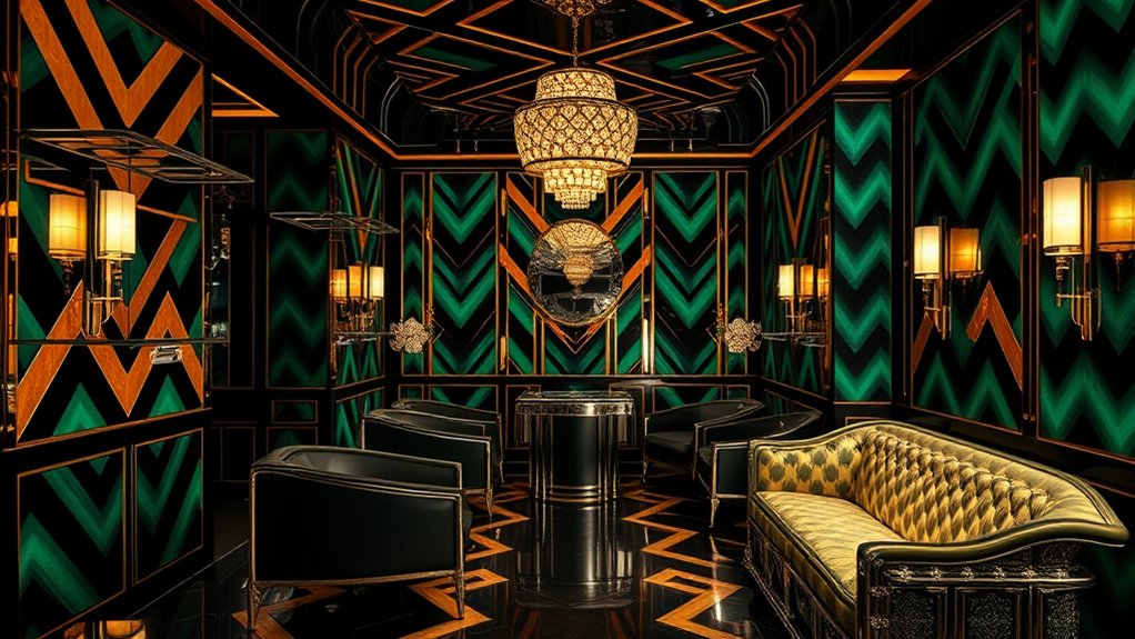 bold geometric symmetry patterns
