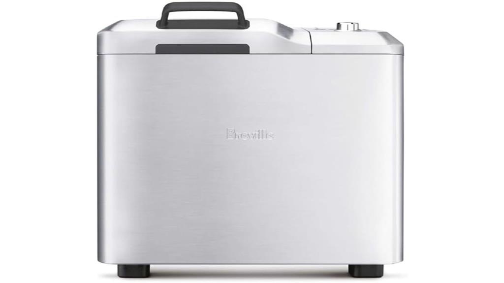 breville stainless steel bread machine