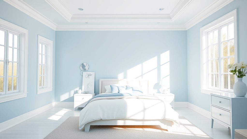 bright airy spacious rooms