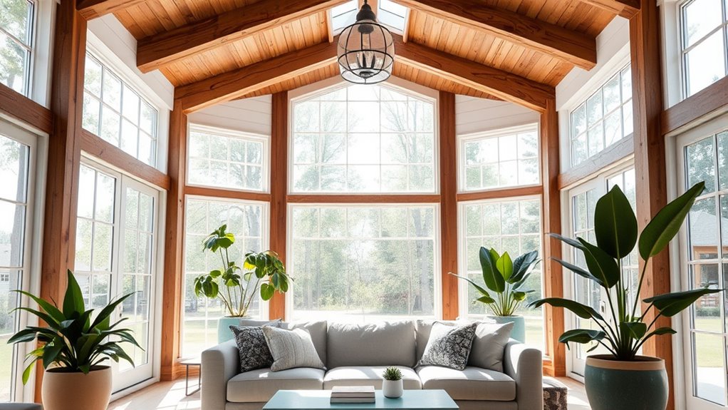 bright natural light and windows