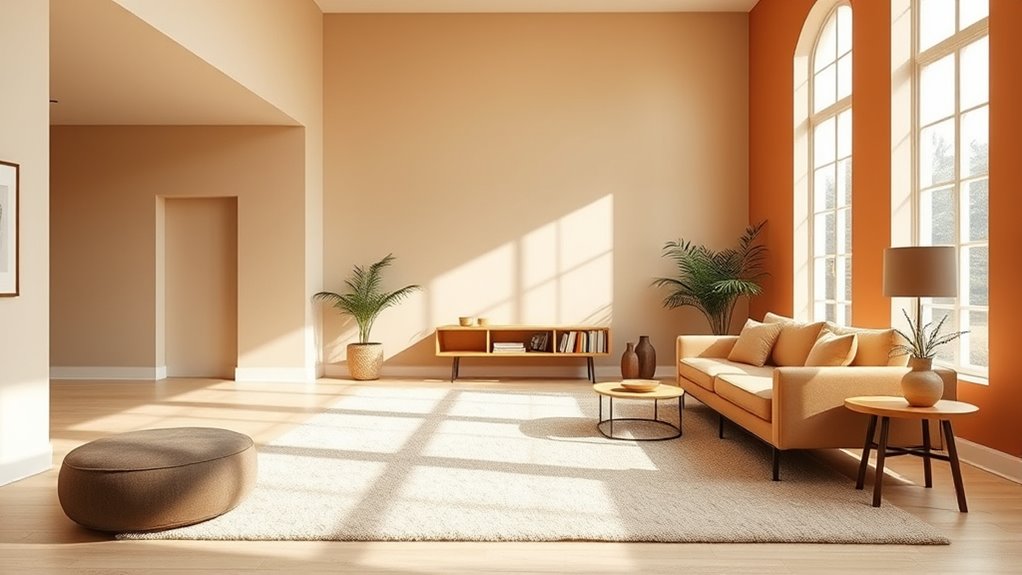 bright warm natural ambiance