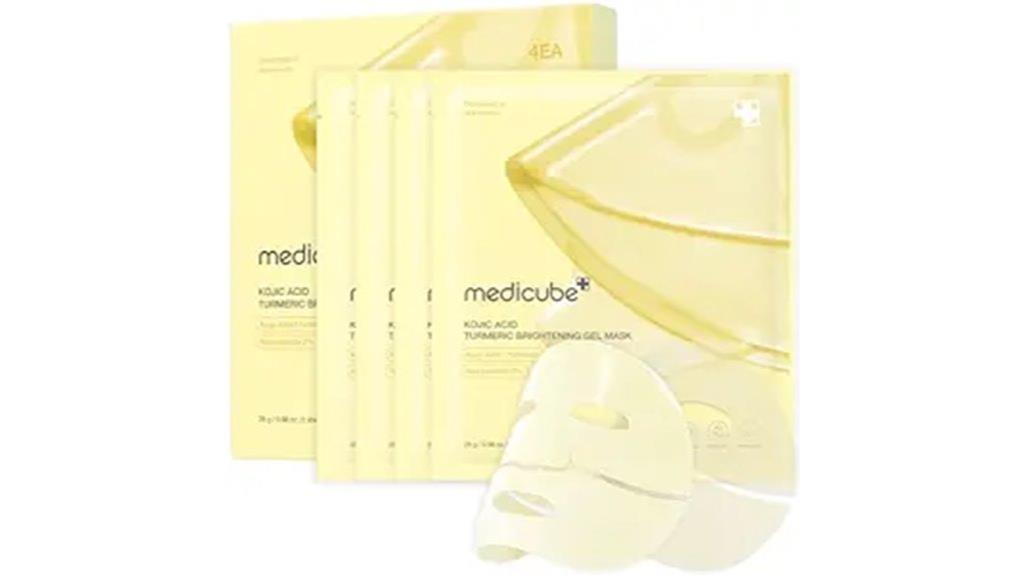brightening gel mask pack