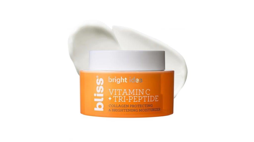 brightening moisturizer with peptides