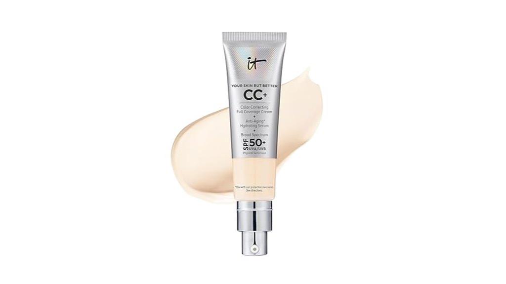 brightening spf 50 cc cream