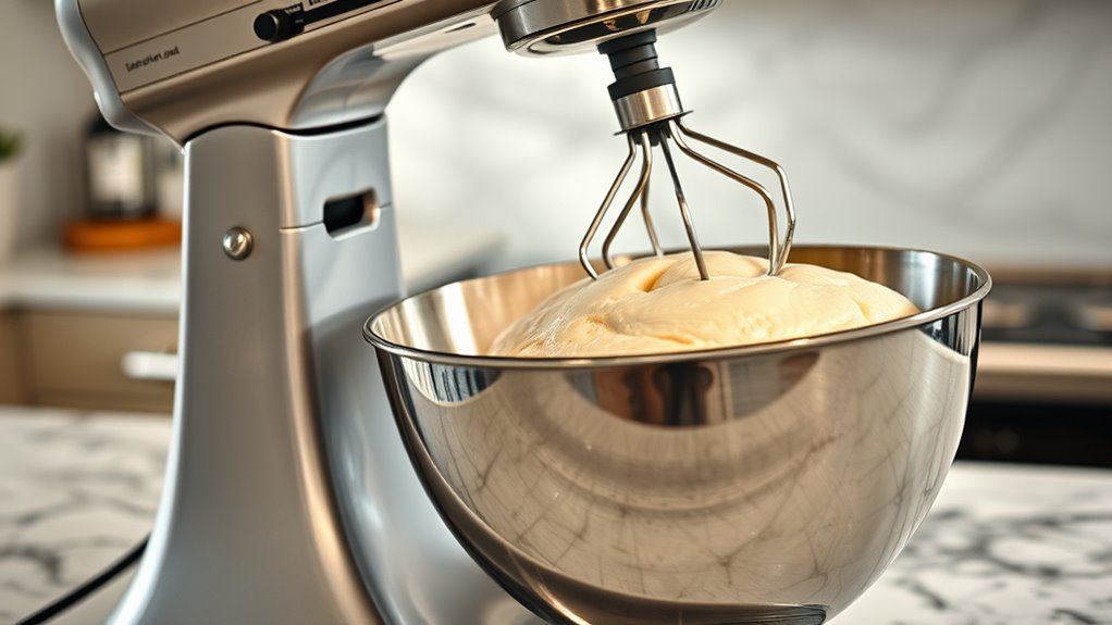 calibrate mixer for dough