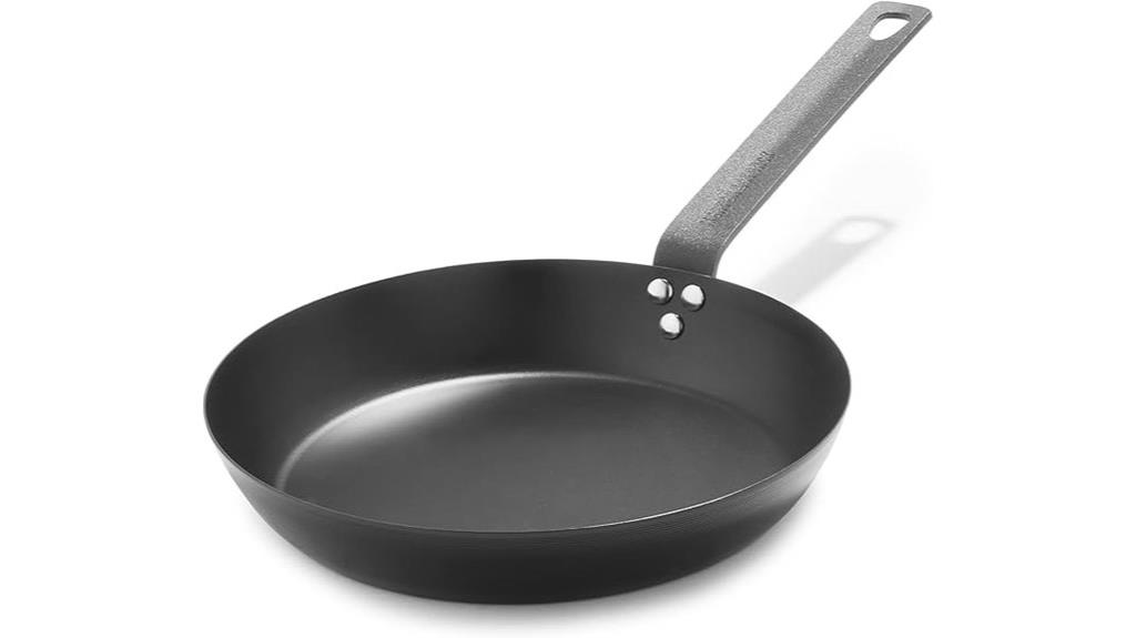 carbon steel 10 inch pan
