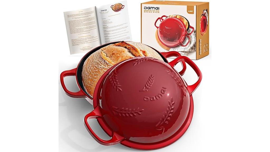 cast iron bread oven