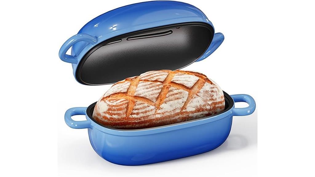 cast iron bread oven