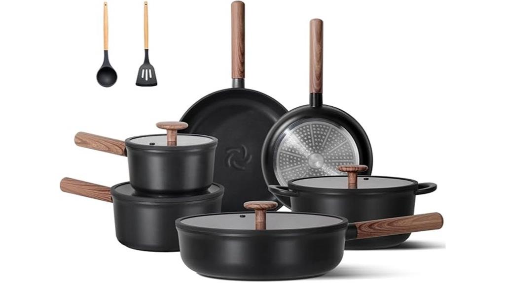 ceramic cookware with handles